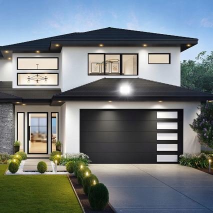 LED udendørs reflektor LED/50W/230V 4500K IP65 sort