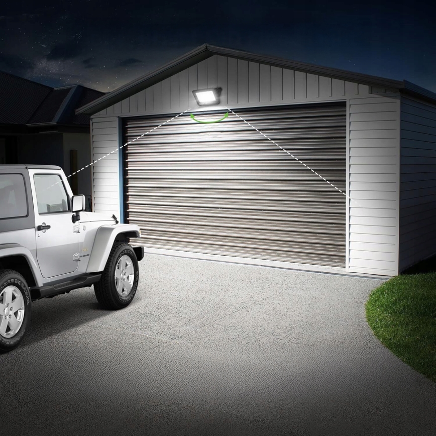 LED udendørs reflektor LED/50W/230V 4500K IP65 sort