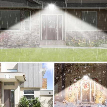 LED udendørs reflektor LED/50W/230V 4500K IP65 sort