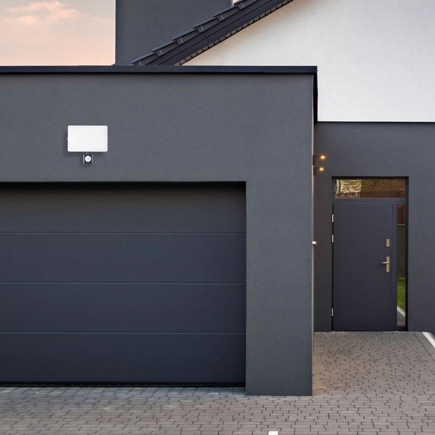 LED Udendørs projektør med sensor LED/50W/230V 5000K IP44