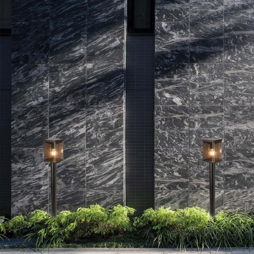 LED Udendørs solcellelampe med sensor LED/2,5W/3,7V 3000K IP54 2000 mAh sort