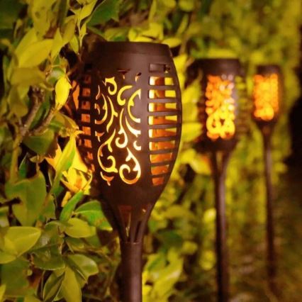 LED Udendørs solcellelampe SPARKLE LED/0,12W/1,2V IP44 300 mAh