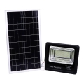 LED Udendørs solcelleprojektør LED/40W/10V IP65 6000K 20000 mAh + fjernbetjening