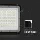 LED Udendørs dæmpbar soldrevet projektør LED/10W/3,2V IP65 4000K sort + fjernbetjening