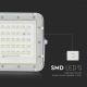 LED Udendørs dæmpbar soldrevet projektør LED/10W/3,2V IP65 6400K hvid + fjernbetjening