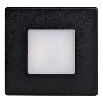 LED udendørs trappearmatur LED/1,7W/230V 3000/4000/6000K IP54 sort