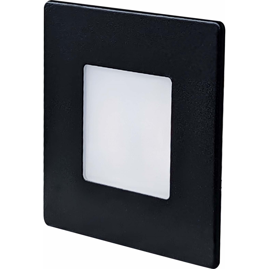 LED udendørs trappearmatur LED/1,7W/230V 3000/4000/6000K IP54 sort