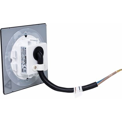 LED udendørs trappearmatur LED/1,7W/230V 3000/4000/6000K IP54 sort