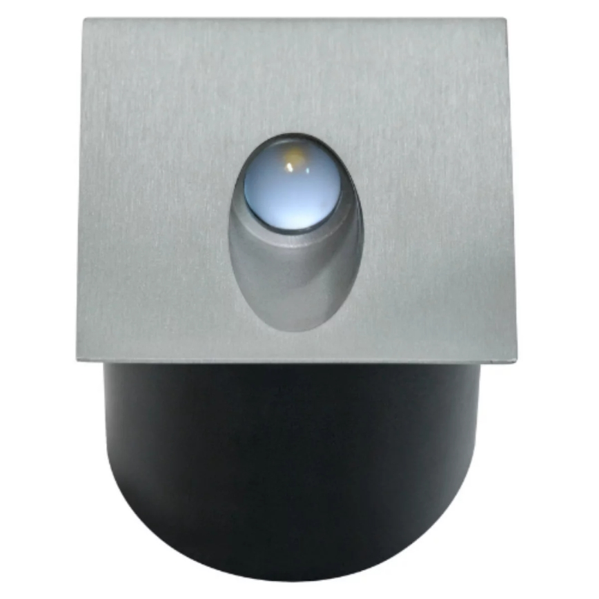 LED Udendørs trappebelysning ESPO LED/3W/230V mat krom IP54