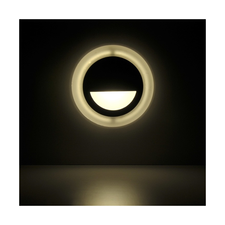 LED Udendørs trappebelysning Q4 LED/3W/230V IP44