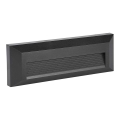 LED Udendørs trappelygte LED/3W/230V IP65 3000K sort