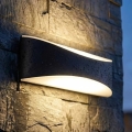 LED udendørs vægarmatur LED/10W/230V IP65 sort