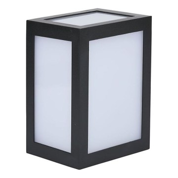 LED udendørs vægarmatur LED/12W/230V 3000K IP65 sort