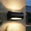 LED Udendørs vægarmatur LED/13W/230V IP65 sort