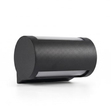 LED Udendørs vægarmatur LED/13W/230V IP65 sort