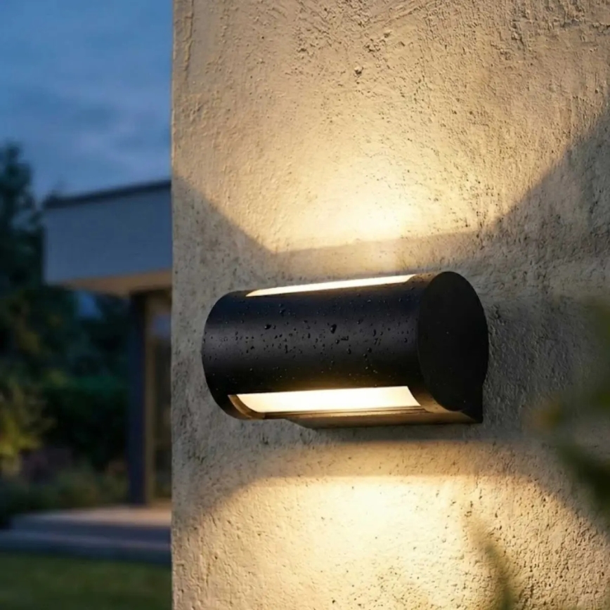 LED Udendørs vægarmatur LED/13W/230V IP65 sort