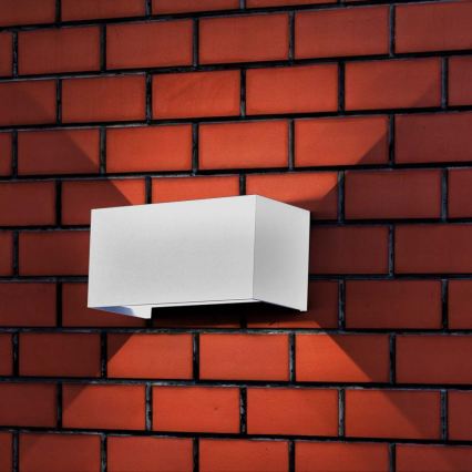 LED Udendørs vægarmatur LED/24W/230V 4000K IP65 hvid