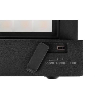 LED udendørs vægarmatur LED/36W/230V 3000/4000/6500K IP54 sort