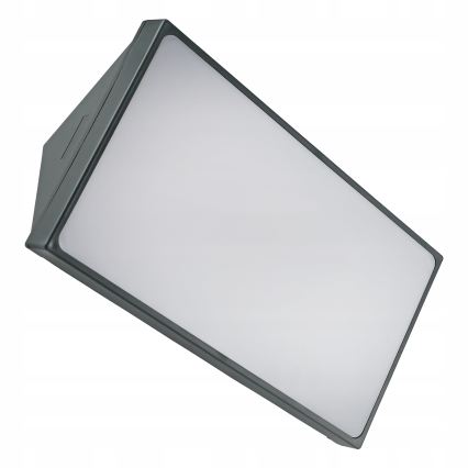 LED udendørs vægarmatur med bevægelsessensor LED/20W/230V IP65 grå