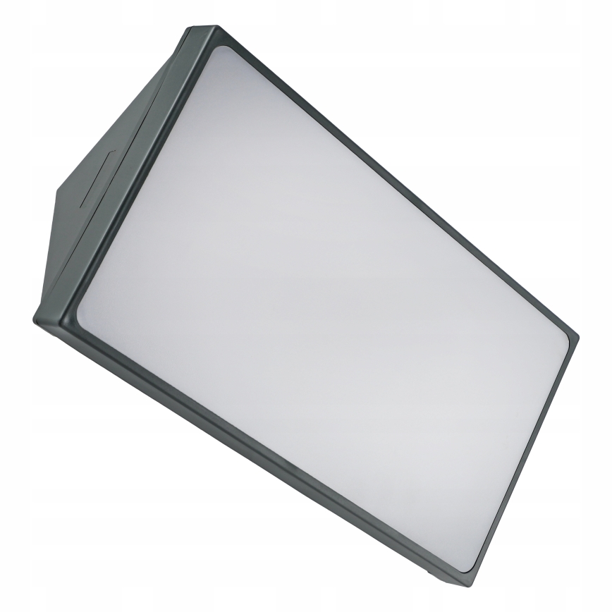 LED udendørs vægarmatur med bevægelsessensor LED/20W/230V IP65 grå