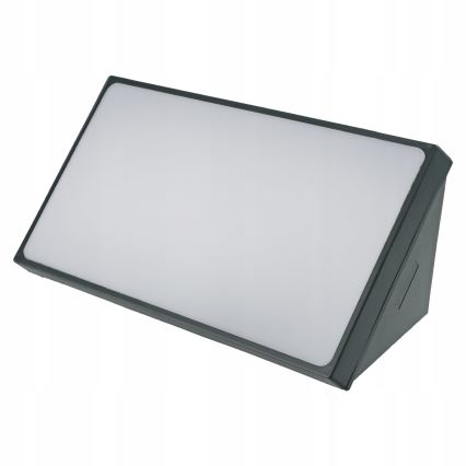 LED udendørs vægarmatur med bevægelsessensor LED/20W/230V IP65 grå
