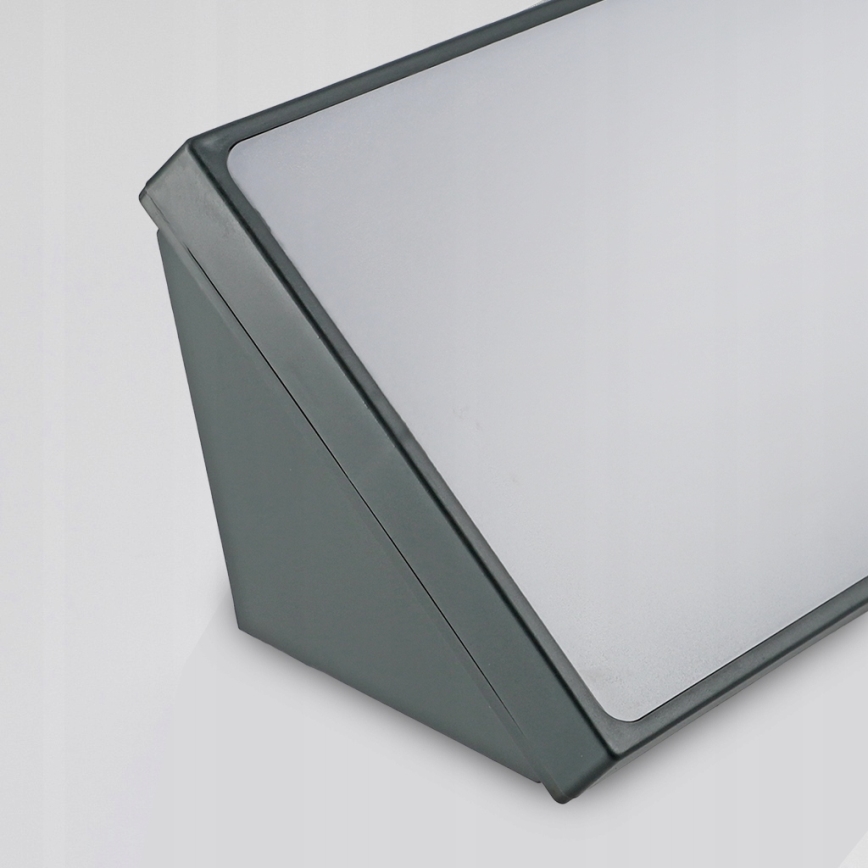 LED udendørs vægarmatur med bevægelsessensor LED/20W/230V IP65 grå
