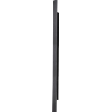 LED udendørs vægarmatur WOW LED/20W/230V 3000/4000/6000K 120 cm IP54 sort