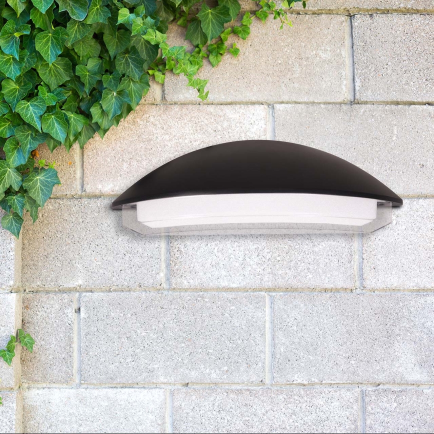 LED udendørs væglampe ALABAMA LED/12W/230V IP54 sort