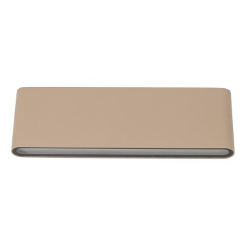 LED udendørs væglampe ARWENA L LED/24W/230V IP54 beige