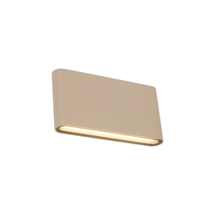 LED udendørs væglampe ARWENA M LED/12W/230V IP54 beige