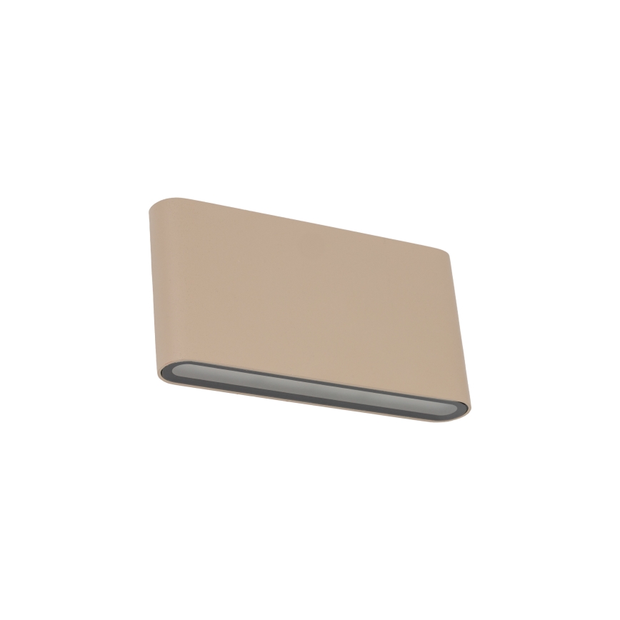LED udendørs væglampe ARWENA M LED/12W/230V IP54 beige