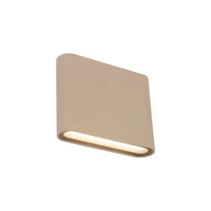 LED udendørs væglampe ARWENA S LED/6W/230V IP54 beige