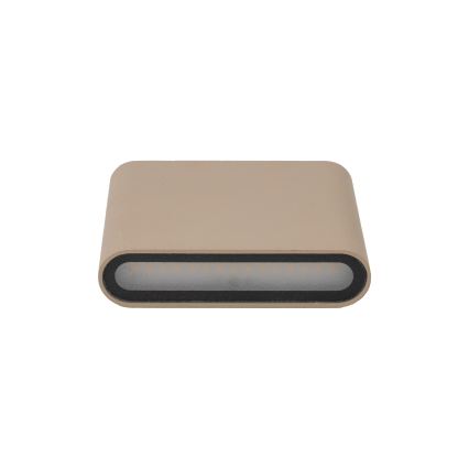LED udendørs væglampe ARWENA S LED/6W/230V IP54 beige