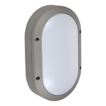 LED udendørs væglampe BERAD LED/8W/230V IP54 grå
