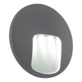LED udendørs væglampe DACU LED/3W/230V IP54 grå