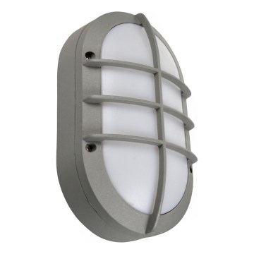 LED udendørs væglampe FRAY LED/8W/230V IP54 grå