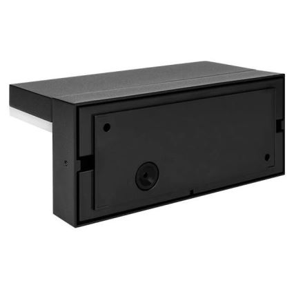 LED udendørs væglampe HESTIO LED/9W/230V 4000K IP44 sort