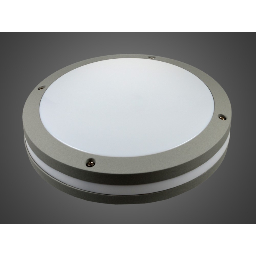 LED udendørs væglampe JONAS LED/18W/230V IP54 grå