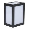 LED udendørs væglampe LED/12W/230V 4000K IP65 sort