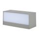 LED Udendørs væglampe LED/12W/230V 6400K IP65