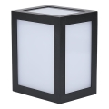 LED udendørs væglampe LED/12W/230V 6400K IP65 sort