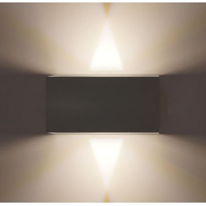 LED Udendørs væglampe LED/12W/230V IP54 hvid