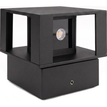 LED udendørs væglampe LED/12W/230V IP54 sort