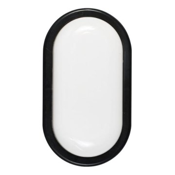 LED udendørs væglampe LED/12W/230V IP54 sort