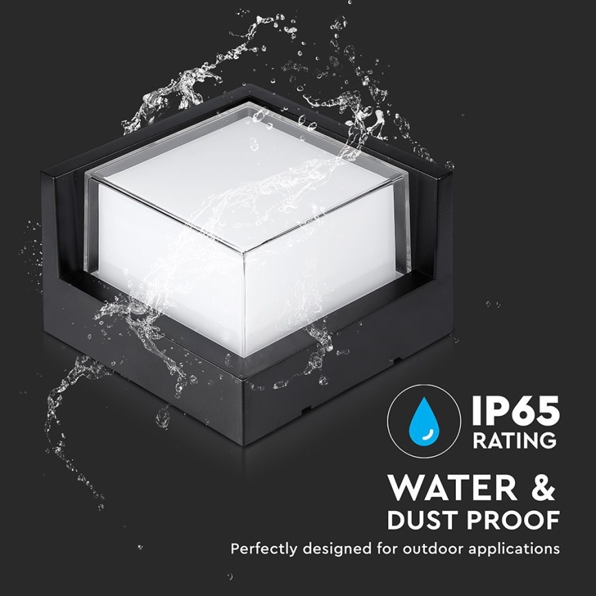 LED Udendørs væglampe LED/12W/230V IP65