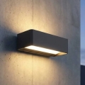 LED Udendørs væglampe LED/13W/230V IP65 sort
