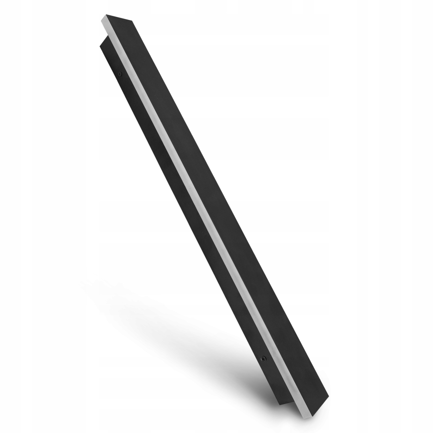 LED udendørs væglampe LED/30W/230V 100 cm IP65 sort