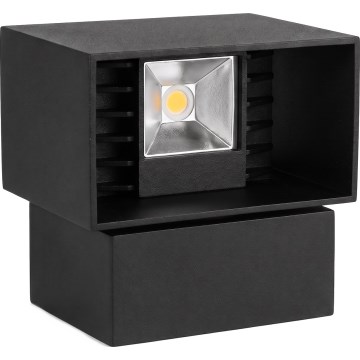 LED udendørs væglampe LED/6W/230V IP54 sort