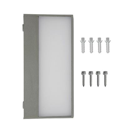 LED Udendørs væglampe LED/9W/230V 3000K IP65