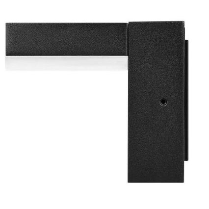 LED udendørs væglampe LED/9W/230V 4000K IP44 sort
